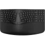 HP 965 Teclado inalámbrico ergonómico, formato completo (100%), inalámbrico, RF Wireless + Bluetooth, membrana, QWERTY, Negro