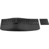 HP 965 Teclado inalámbrico ergonómico, formato completo (100%), inalámbrico, RF Wireless + Bluetooth, membrana, QWERTY, Negro