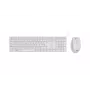HP 650 Combo de teclado y ratón inalámbricos, inalámbrico, RF Wireless, membrana, QWERTY, Blanco, ratón incluido
