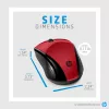 HP Ratón inalámbrico 220 (Sunset Red)