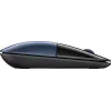 HP Ratón inalámbrico Z3700, ambidiestro, Blue LED, RF Wireless, 1200 DPI, Negro, Azul