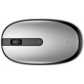 HP 240 Pike Silver Ratón Bluetooth, ambidiestro, óptico, Bluetooth, 1600 DPI, Plata