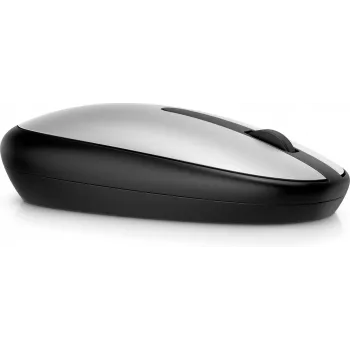 HP 240 Pike Silver Ratón Bluetooth, ambidiestro, óptico, Bluetooth, 1600 DPI, Plata