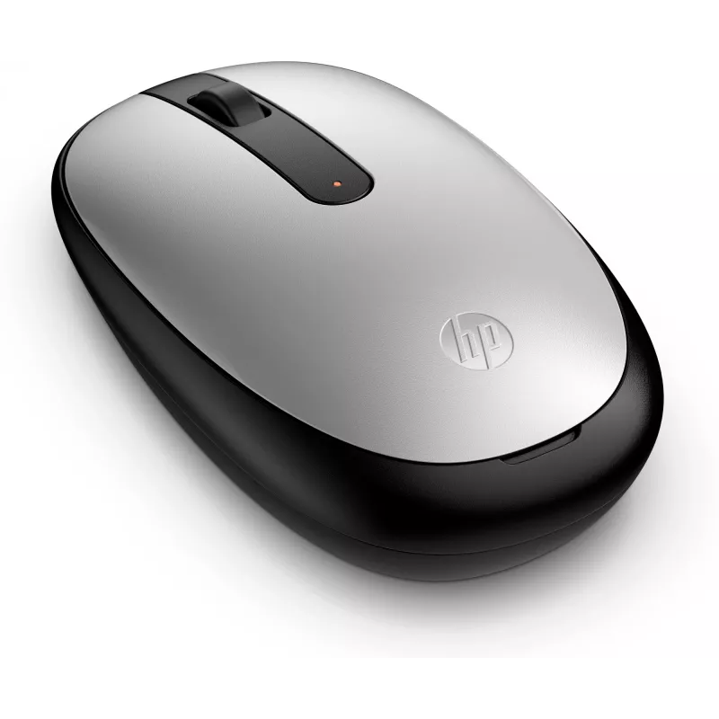 HP 240 Pike Silver Ratón Bluetooth, ambidiestro, óptico, Bluetooth, 1600 DPI, Plata