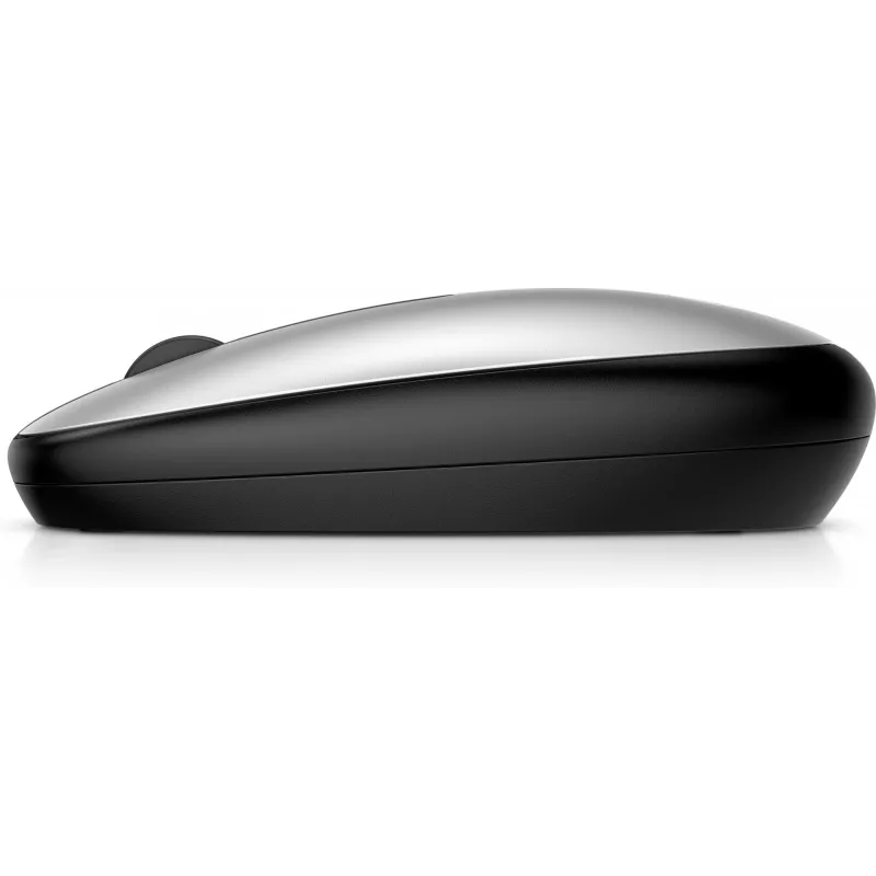 HP 240 Pike Silver Ratón Bluetooth, ambidiestro, óptico, Bluetooth, 1600 DPI, Plata