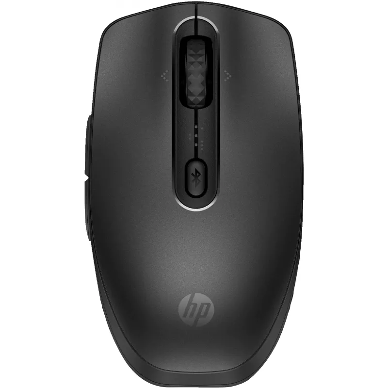 HP 690 Ratón inalámbrico recargable, ambidiestro, Bluetooth, 4000 DPI, Negro