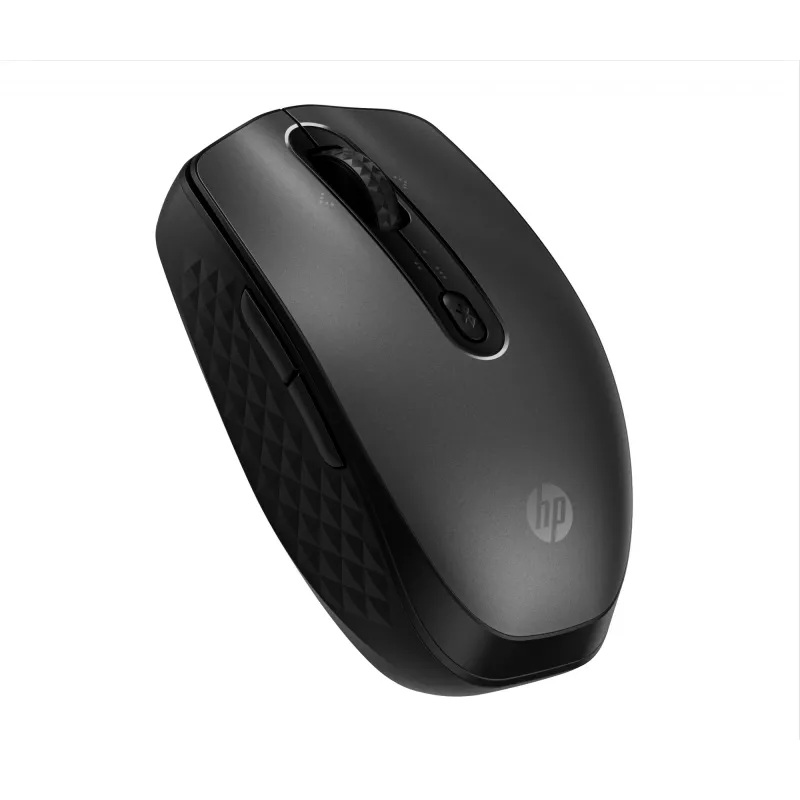 HP 690 Ratón inalámbrico recargable, ambidiestro, Bluetooth, 4000 DPI, Negro