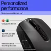 HP 690 Ratón inalámbrico recargable, ambidiestro, Bluetooth, 4000 DPI, Negro
