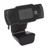 Manhattan Webcam USB, dos megapíxeles (precio especial), 1080p Full HD, USB-A, micrófono integrado, base con clip ajustable, 30 fotogramas por segundo, negro, tres años de garantía, caja
