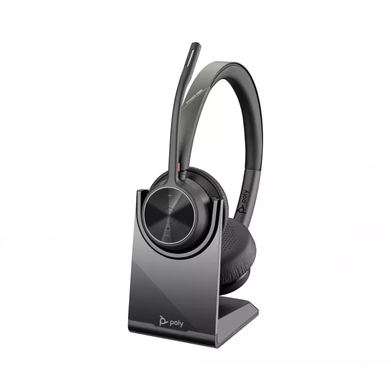 HP Poly Voyager 4320-M + cable USB-A a USB-C + dongle BT700, inalámbrico, oficina/call center, 20 - 20000 Hz, 162 g, auricular con micrófono, negro