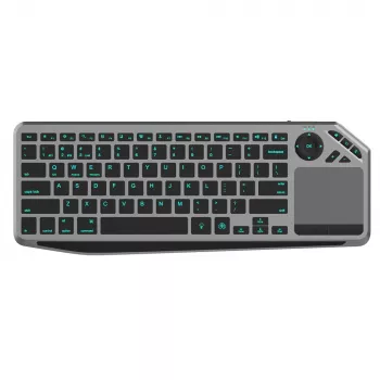 Techly ICTB9801TB Teclado universal RF inalámbrico + Bluetooth QWERTY US English negro