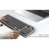 Techly ICTB9801TB Teclado universal RF inalámbrico + Bluetooth QWERTY US English negro