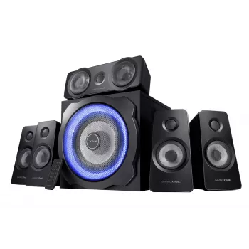 Trust GXT 658 Tytan Conjunto de altavoces 5.1 90 W universal negro 5.1 canales