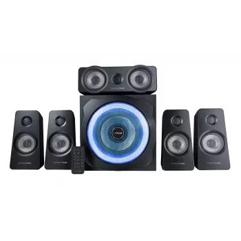 Trust GXT 658 Tytan Conjunto de altavoces 5.1 90 W universal negro 5.1 canales