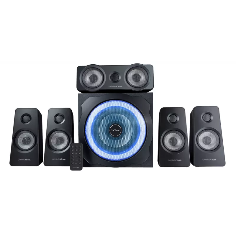 Trust GXT 658 Tytan Conjunto de altavoces 5.1 90 W universal negro 5.1 canales