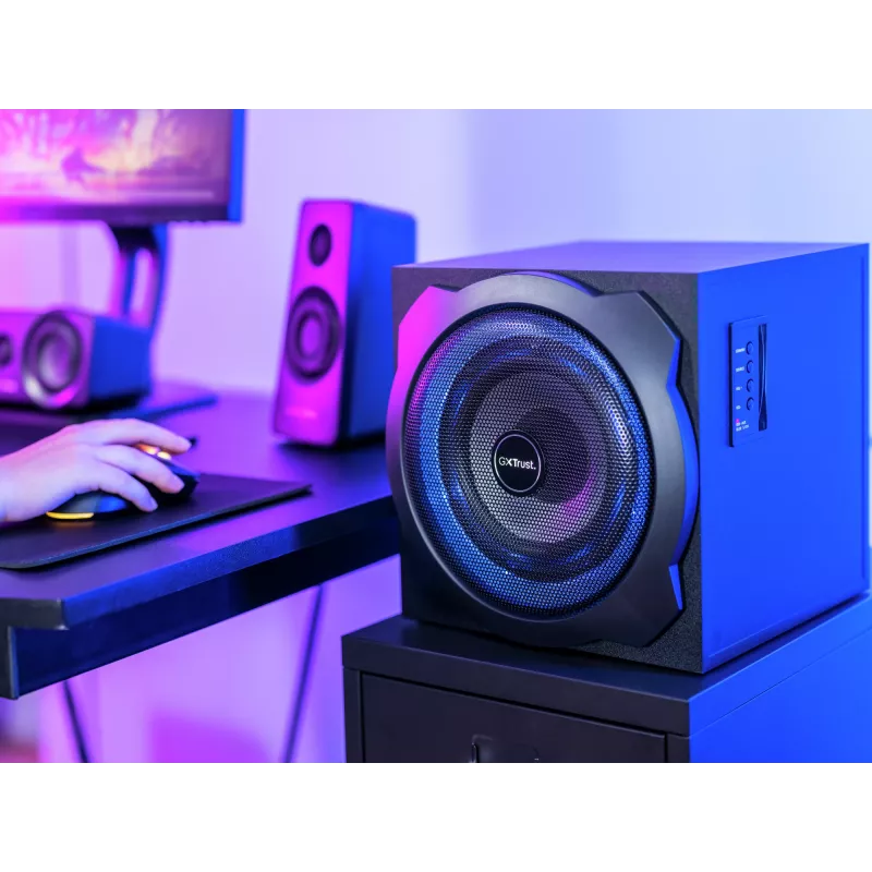 Trust GXT 658 Tytan Conjunto de altavoces 5.1 90 W universal negro 5.1 canales
