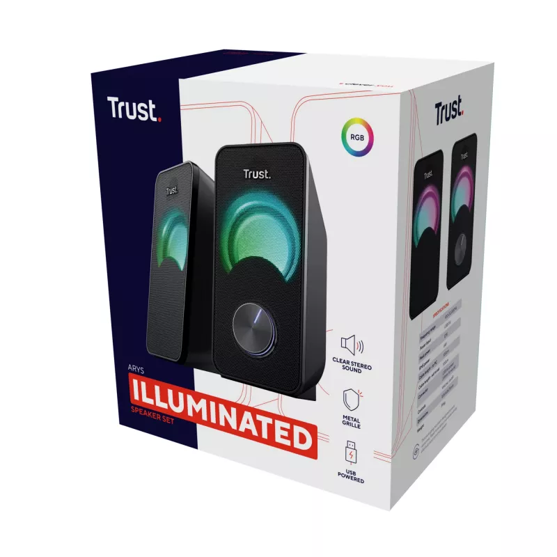 Trust Arys negro con cable 6 W
