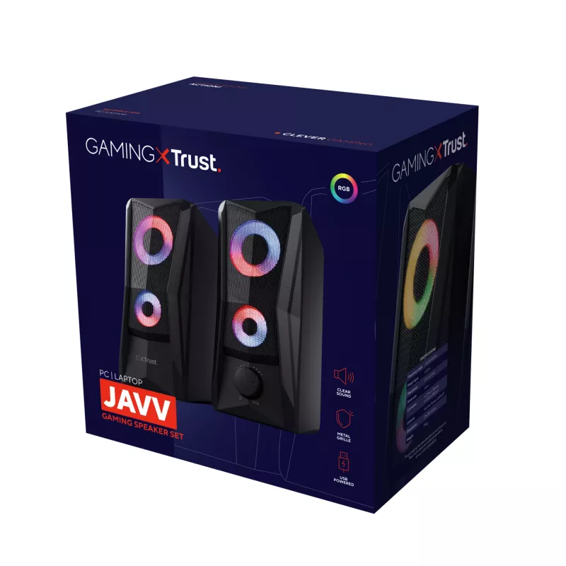 Trust GXT 606 JAVV negro con cable 12 W