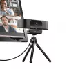 Trust Teza Webcam 3840 x 2160 píxeles USB 2.0 negro