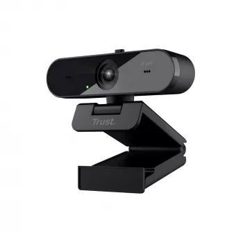 Trust Taxon Webcam 2560 x 1440 píxeles USB 2.0 negro