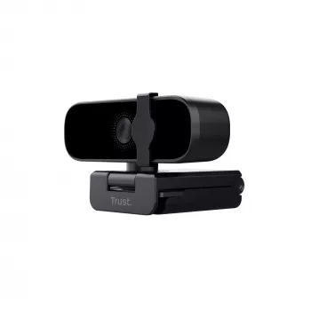 Trust Tanor Webcam 1920 x 1080 píxeles USB negro
