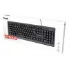 Trust 24639 Teclado de oficina USB US-inglés negro