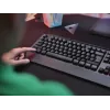 Teclado gaming con cable TRUST GXT 836 Evocx USB QWERTY US-inglés, iluminación RGB, reposamuñecas, 114 teclas, formato 110%