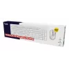 Trust Ody II Teclado y ratón incluidos de oficina/doméstico RF inalámbrico QWERTY US-inglés blanco