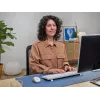 Trust Ody II Teclado y ratón incluidos de oficina/doméstico RF inalámbrico QWERTY US-inglés blanco