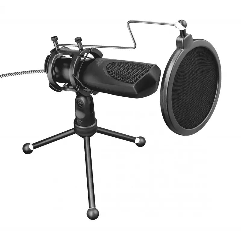 Trust GXT 232 Mantis Micrófono para PC negro