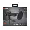 Trust GXT 232 Mantis Micrófono para PC negro