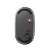 Trust Puck Ratón inalámbrico ultrafino recargable, ambidiestro, óptico, RF inalámbrico + Bluetooth, 1600 DPI, negro