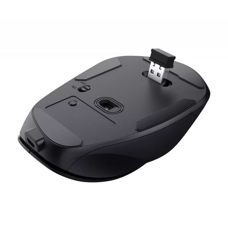 Trust Fyda Ratón inalámbrico RF inalámbrico + USB Type-A