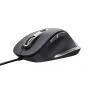 Trust Fyda Ratón con cable, para diestros, óptico, USB Type-A, 5000 dpi, negro