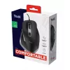 Trust Fyda Ratón con cable, para diestros, óptico, USB Type-A, 5000 dpi, negro