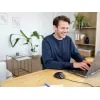 Trust Fyda Ratón con cable, para diestros, óptico, USB Type-A, 5000 dpi, negro
