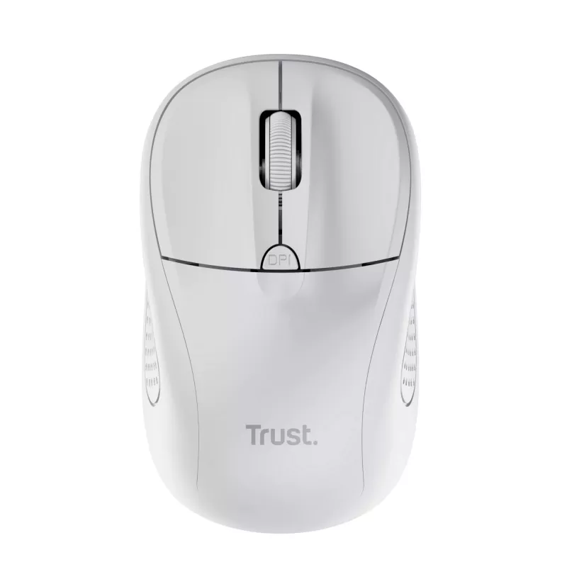 Trust Primo Ratón de viaje, ambidiestro, RF inalámbrico, óptico, 1600 DPI