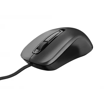 Trust Carve Ratón de oficina ambidiestro USB Type-A óptico 1200 DPI