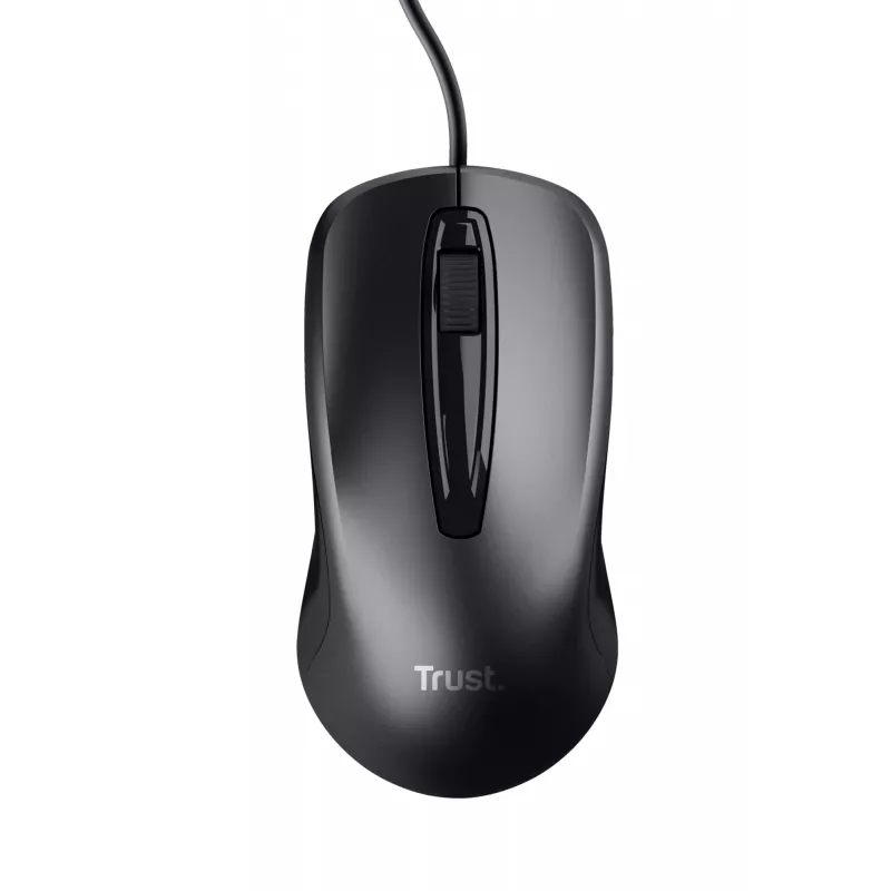 Trust Carve Ratón de oficina ambidiestro USB Type-A óptico 1200 DPI