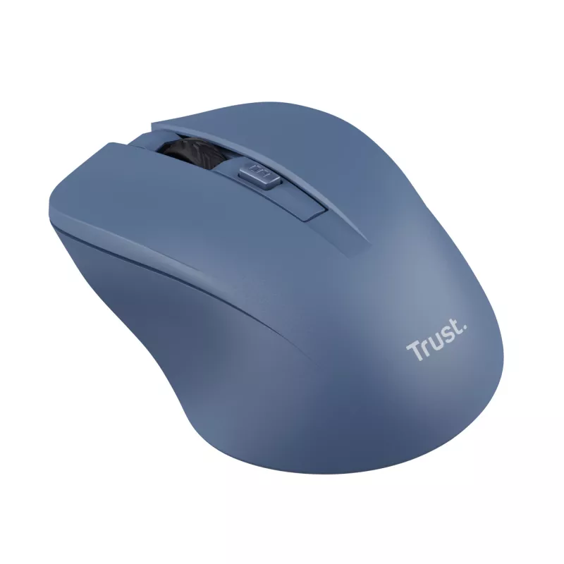 Trust Mydo Ratón de oficina ambidiestro RF inalámbrico óptico 1800 DPI