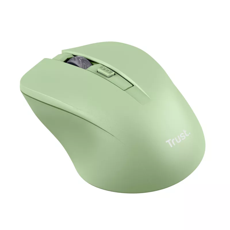 Trust Mydo Ratón de oficina ambidiestro RF inalámbrico óptico 1800 DPI