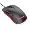 Trust GXT 922 YBAR Ratón gaming para diestros, USB Type-A, óptico, 7200 DPI
