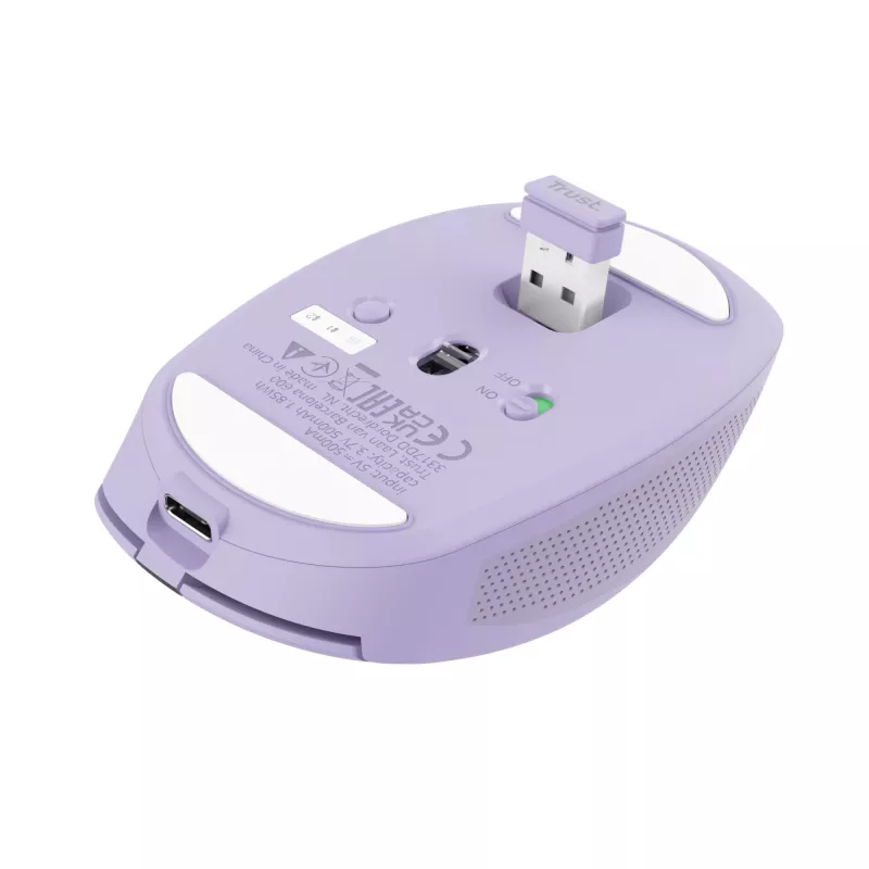 Trust Ozaa Ratón Oficina Diestro RF Wireless + Bluetooth Óptico 3200 DPI