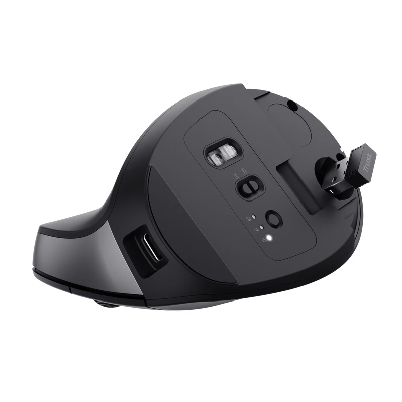 Trust Bayo+ Ratón Oficina Diestro RF Wireless + Bluetooth Óptico 2400 DPI