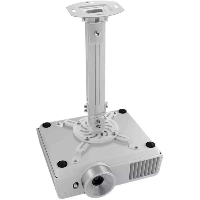 Techly Soporte de techo para proyector Extensión 380-580 mm Plata ICA-PM 18S