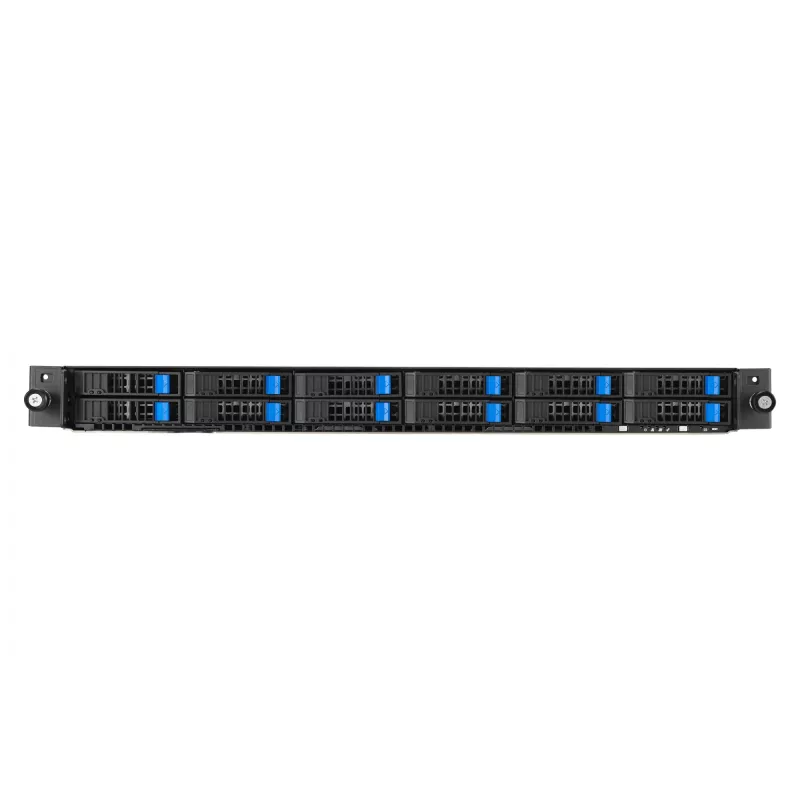 ASUS RS700A-E12-RS12U Socket SP5 Rack (1U) Negro, Acero