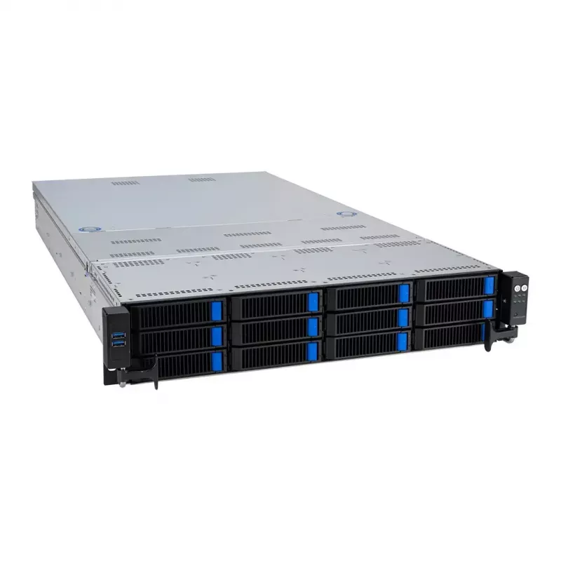 Servidor rack ASUS RS720A-E12-RS24U 2U Socket SP5, 2x soporte CPU, 24x bahías de 2,5