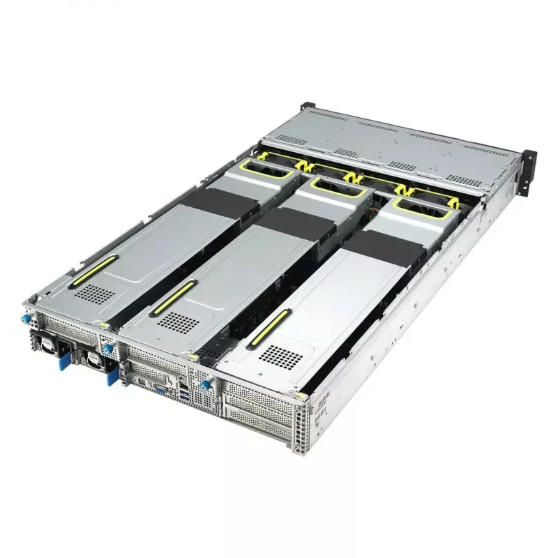 Servidor rack ASUS RS720A-E12-RS24U 2U Socket SP5, 2x soporte CPU, 24x bahías de 2,5