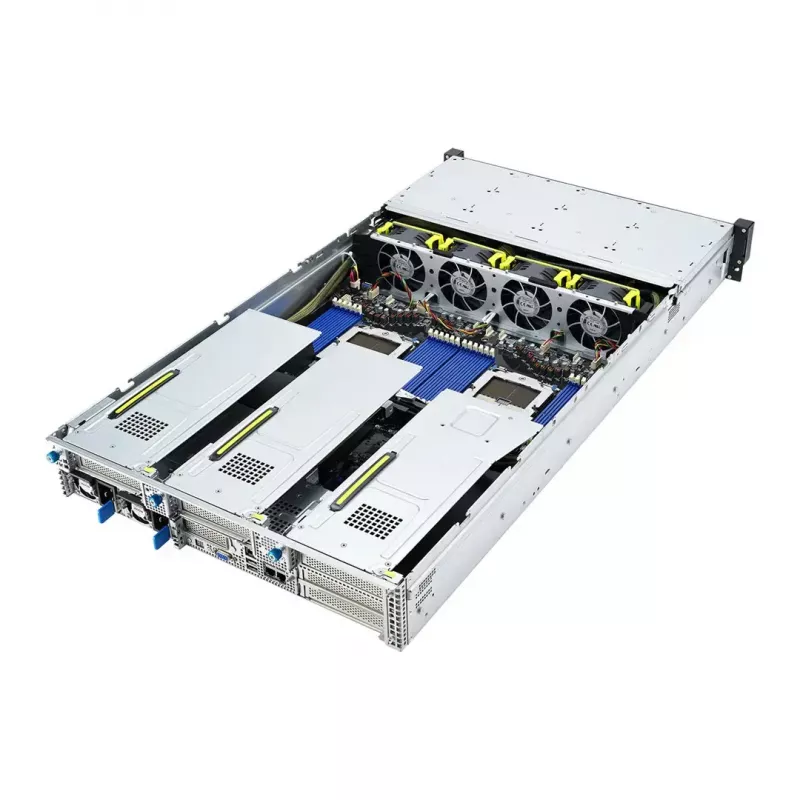 Servidor rack ASUS RS720A-E12-RS24U 2U Socket SP5, 2x soporte CPU, 24x bahías de 2,5
