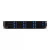 ASUS RS521A-E12-RS12U Socket SP5 Rack (2U) Negro, Plata
